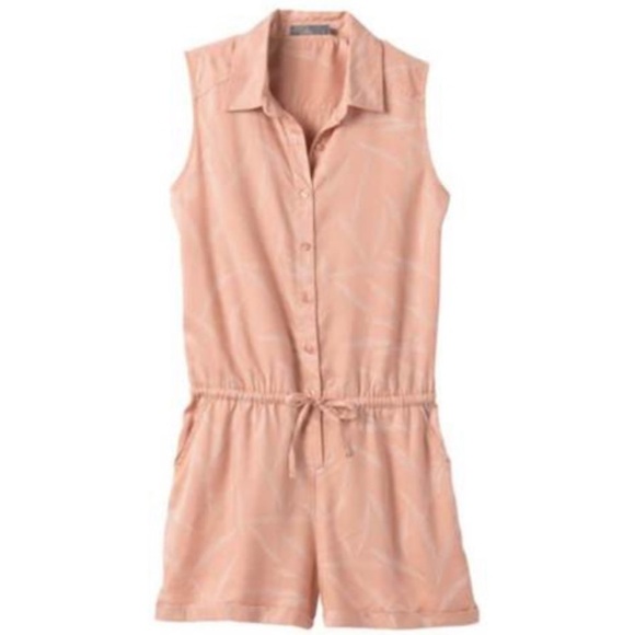 NWT Prana Weekend Escape Tencel Sleeveless Romper - Picture 2 of 9